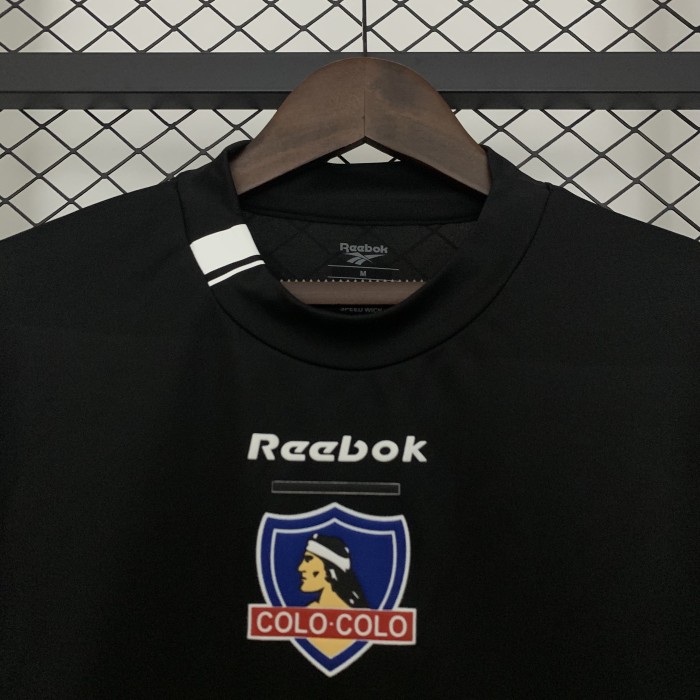 Retro Jersey 2004 Colo-Colo Away Black Soccer Jersey Vintage Football Shirt