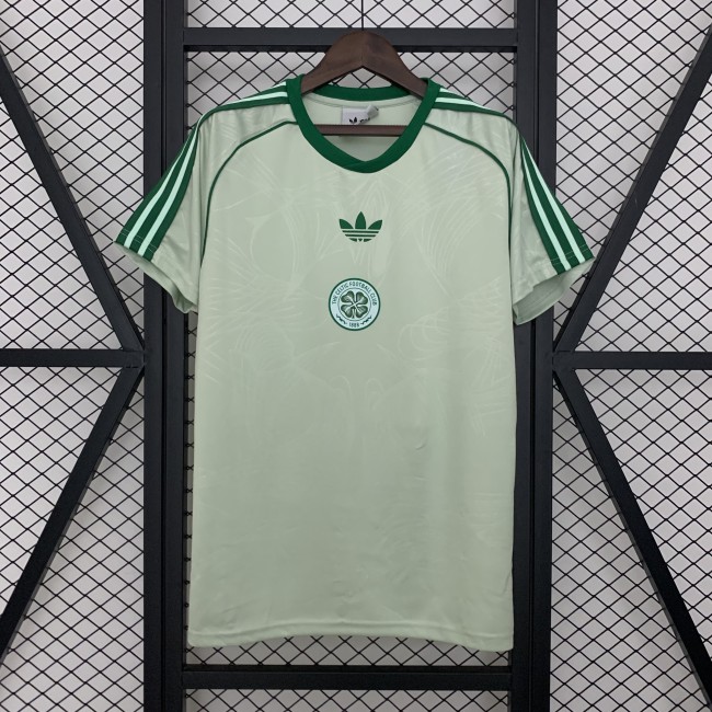 Fan Version 2024-2025 Celtic Origin Version Green Soccer Jersey Football Shirt