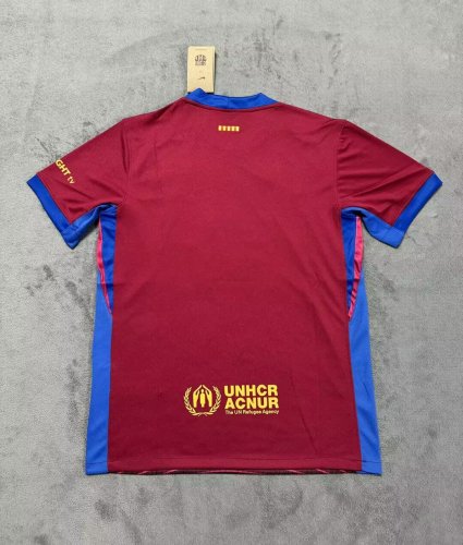 Barca Camisetas de Futbol Fans Version 2025-2026 Barcelona Red Special Edition Soccer Jersey