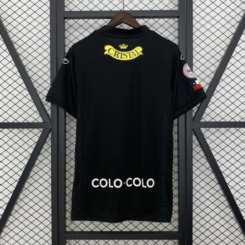 Retro Jersey 2004 Colo-Colo Away Black Soccer Jersey Vintage Football Shirt