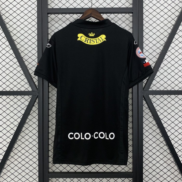 Retro Jersey 2004 Colo-Colo Away Black Soccer Jersey Vintage Football Shirt