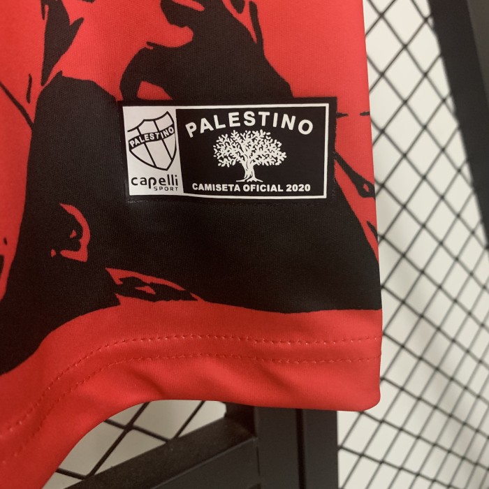 Fans Version 2025-2026 Club Deportivo Palestino Red Soccer Jersey Palestinian Football Shirt