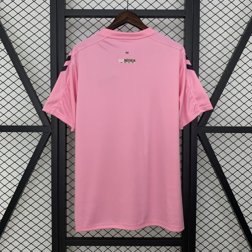Fan Version 2025-2026 Real Betis Pink Special Edition Soccer Jersey Football Shirt