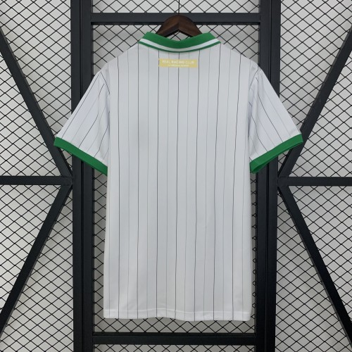 Fan Version 2025-2026 Racing de Santander 112th Anniversary Soccer Jersey Football Shirt