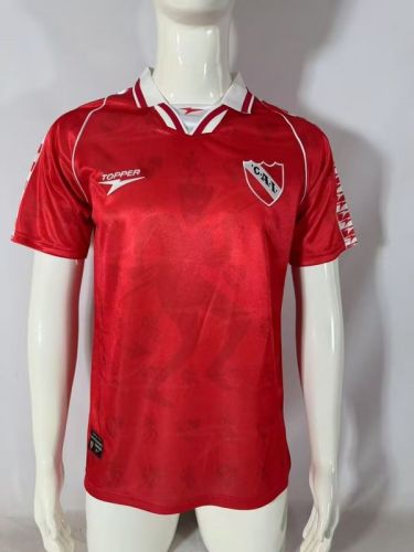 Retro Jersey 1997-1998 Atlético Independiente Home Soccer Jersey Men's Football Shirt