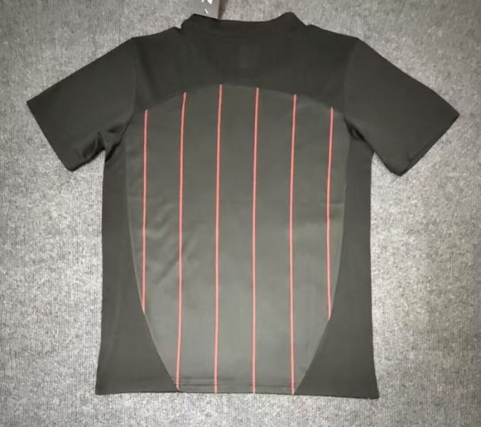 Fan Version 2025-2026 AC Milan Black Soccer Jersey AC Football Shirt