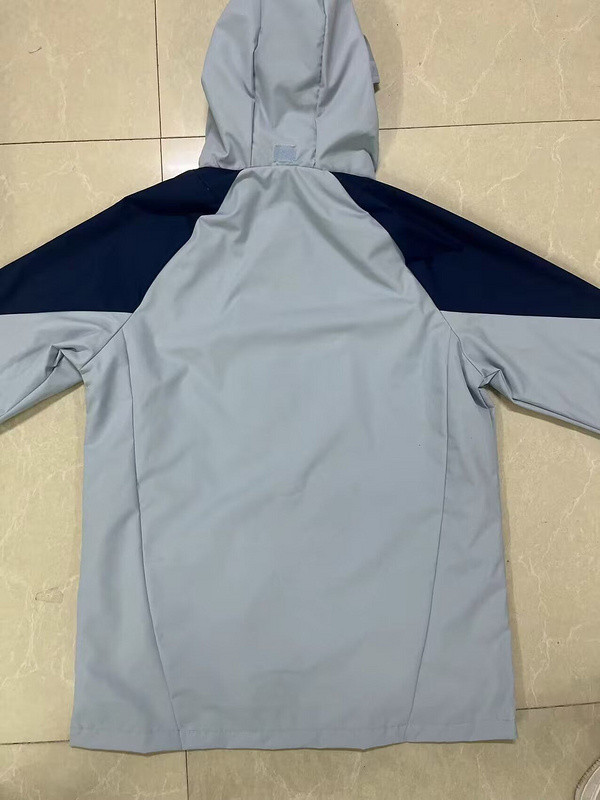 2025-2026 Boca Junior Grey Soccer Windbreaker Jacket Football Jacket