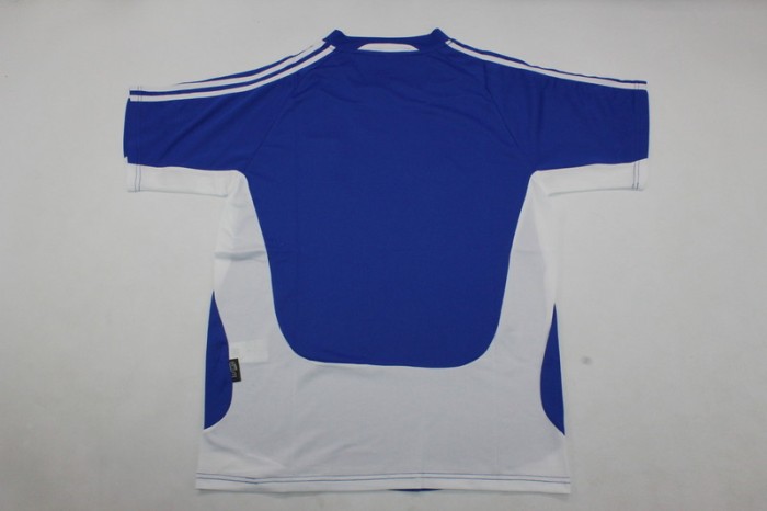 Retro Jersey 2004 Greece Away Blue Soccer Jersey Vintage Football Shirt