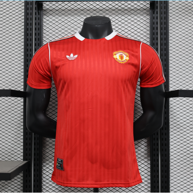 Fan Version 2025-2026 Manchester United Red Soccer Jersey Football Top