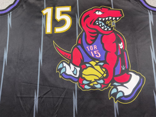 2025 Toronto Raptors 15 CARTER Black NBA Jersey Basketball Shirt