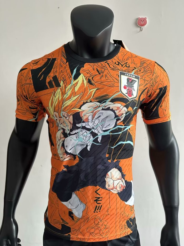 Player Version 2025 Japan Orange/Black Special Edition Soccer Jersey Football Shirt