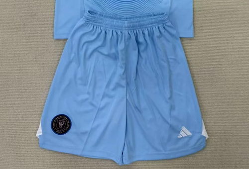 Fan Version Inter Miami 2025-2026 Blue Goalkeeper Soccer Shorts Football Shorts