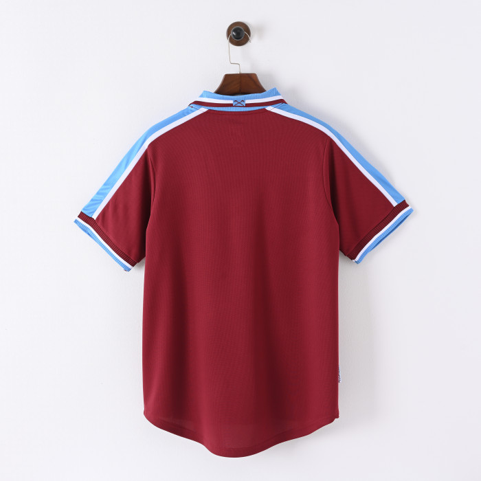 Retro Jersey 1999-2001 West Ham United Home Soccer Jersey Vintage Football Shirt