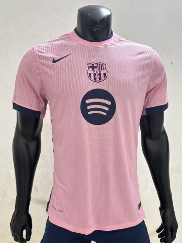 Barca Camisetas de Futbol Player Version 2025-2026 Barcelona Pink Special Version Soccer Jersey