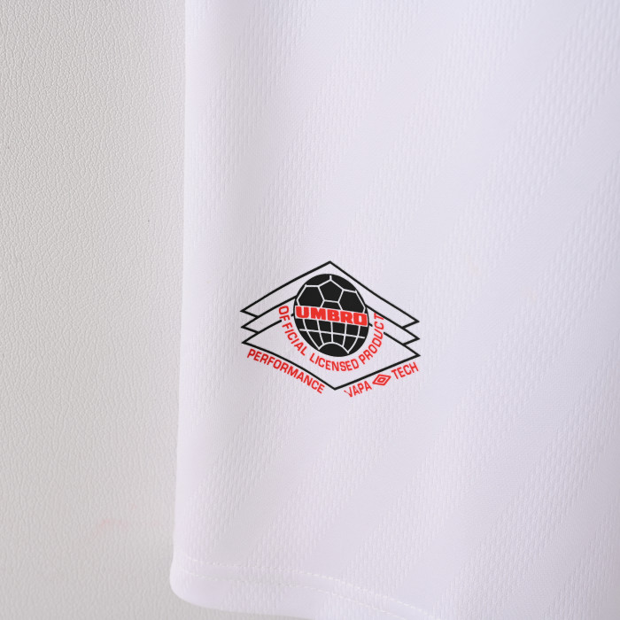 Retro Jersey 1996-1997 Manchester United Away White Soccer Jersey Vintage Football Shirt