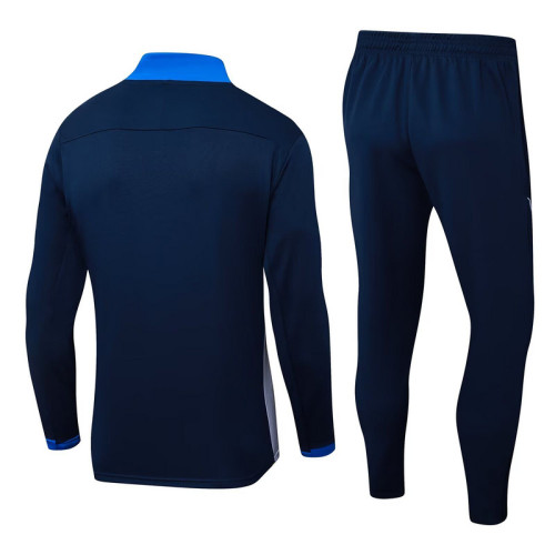 NK 2508 Dark Blue Blank Soccer Training Sweater DIY Uniform Pants