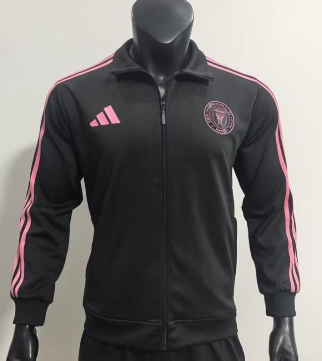 2025-2026 Inter Miami Black Soccer Jacket Football Jacket