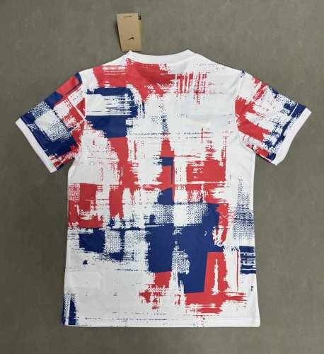 Barca Camisetas de Futbol Fans Version 2025-2026 Barcelona White/Red/Blue Special Edition Soccer Jersey