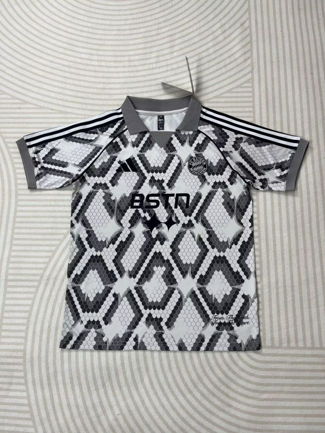 Fans Version 2025-2026 Bayern Munich X BSTN Version Soccer Jersey Bayern Munchen Football Shirt