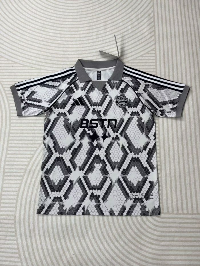Fans Version 2025-2026 Bayern Munich X BSTN Version Soccer Jersey Bayern Munchen Football Shirt