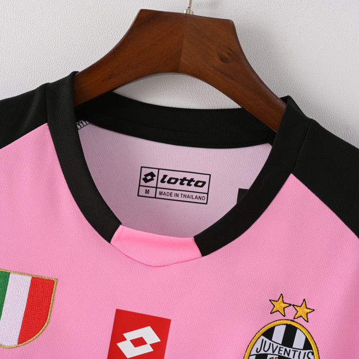 Retro Jersey 2002-2003 Juventus Pink Goalkeeper Soccer Jersey Vintage Football Shirt