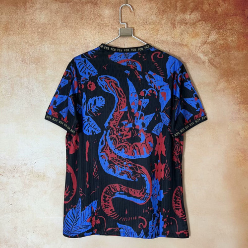 Barca Camisetas de Futbol Fans Version 2025-2026 Barcelona Black Snake Soccer Jersey