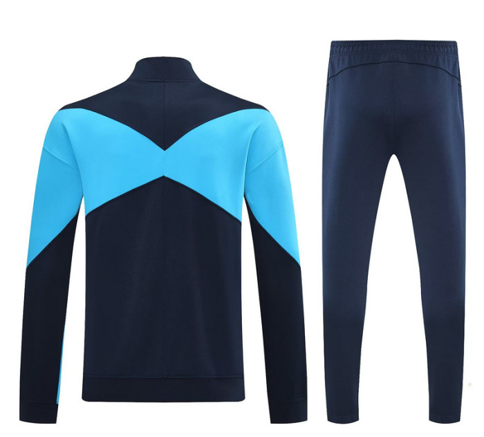 2025 NK 2318 Dark Blue Soccer Training Jacket Football Jacket and Pants