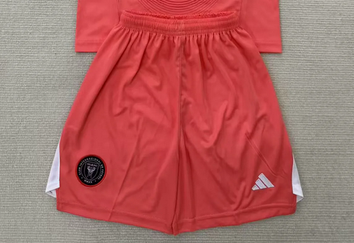 Fan Version Inter Miami 2025-2026 Red Goalkeeper Soccer Shorts Football Shorts
