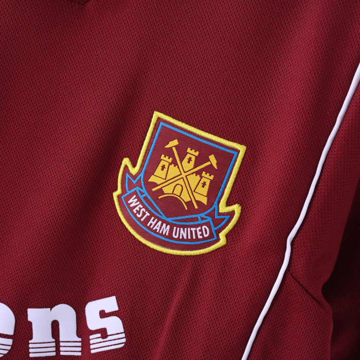 Retro Jersey 1999-2001 West Ham United Home Soccer Jersey Vintage Football Shirt