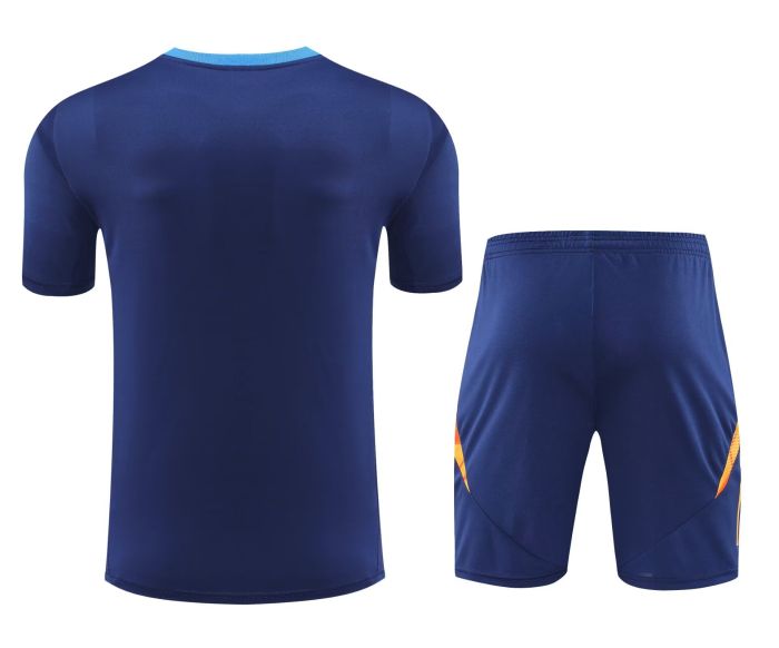 AD Blank DIY Soccer Training Uniforms Men's Custom Jersey and Shorts