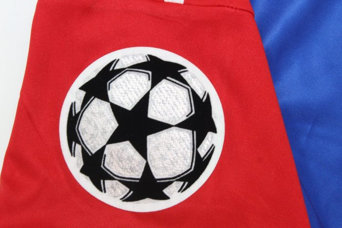 with Golden FIFA+UCL Patch Retro Jersey 2014-2015 Bayern Munich ALONSO 3 Home Soccer Jersey Vintage Football Shirt