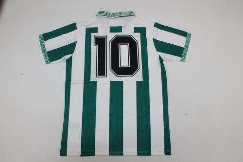 Retro Jersey 1996-1997 Córdoba 10 Home Soccer Jersey Cordoba Football Shirt