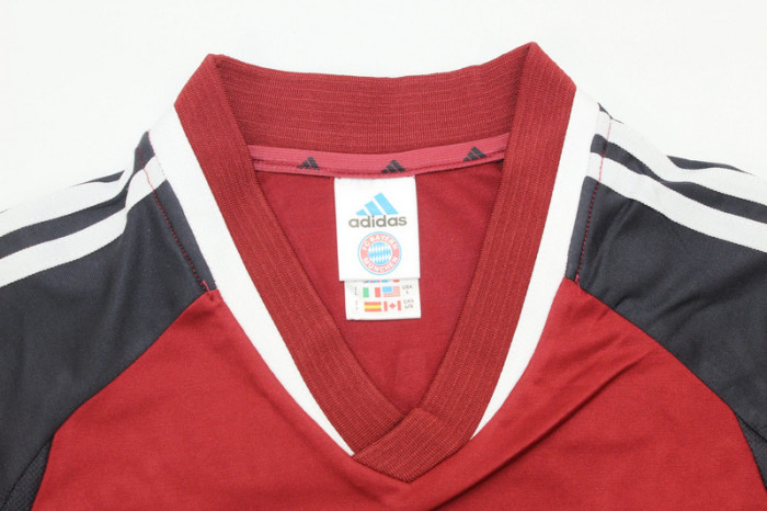 Retro Jersey 2001-2002 Bayern Munich  SALIHAMIDZIC 20 Home Soccer Jersey Vintage Football Shirt