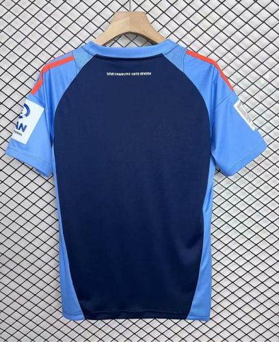 Fan Version 2025-2026 Hamburg Dark Blue Soccer Jersey Hamburger Football Shirt