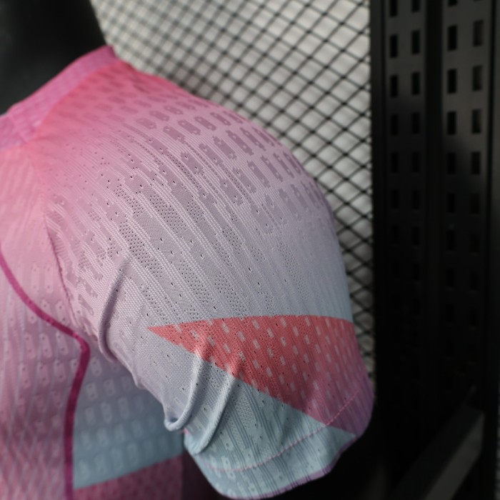 Barca Camisetas de Futbol Player Version 2025-2026 Barcelona Pink Special Edition Soccer Jersey