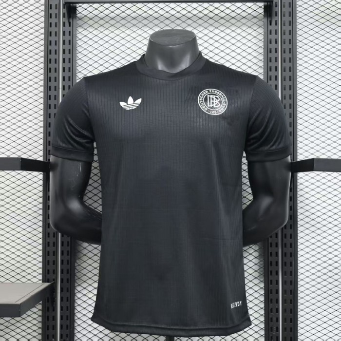 Fan Version 2025 Germany Black 125th Anniversary Soccer Jersey Football Shirt