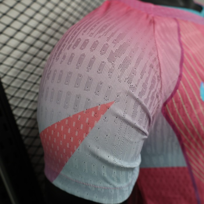 Barca Camisetas de Futbol Player Version 2025-2026 Barcelona Pink Special Edition Soccer Jersey