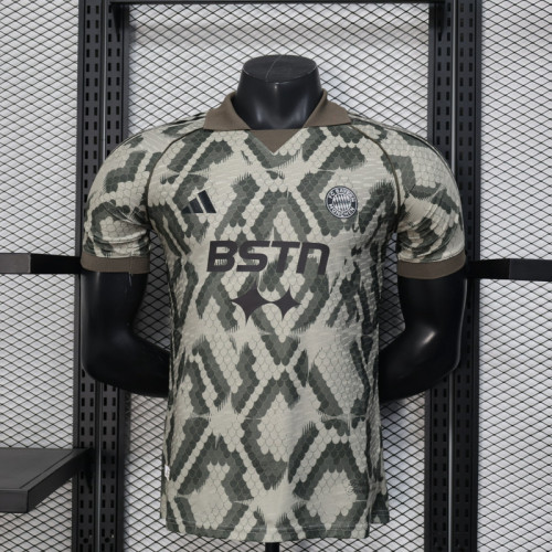 Player Version 2025-2026 Bayern Munich X BSTN Version Soccer Jersey Bayern Munchen Football Shirt