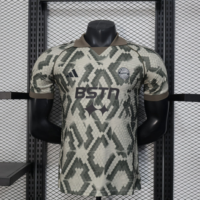 Player Version 2025-2026 Bayern Munich X BSTN Version Soccer Jersey Bayern Munchen Football Shirt