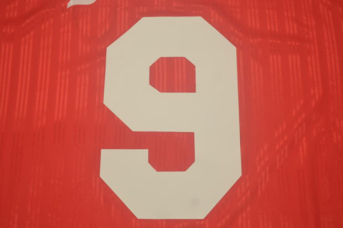 Retro Jersey 1995-1996 River Plate 9 Away Red Soccer Jersey Vintage Football Shirt