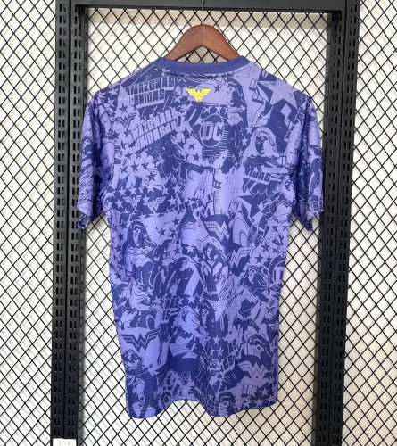 Fan Version 2025-2026 Tigres UANL Purple Soccer Training Jersey Football Pre-match Top