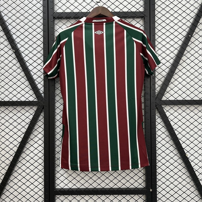 Women Fluminense 2025-2026 Home Soccer Jersey Girl Football Shirt