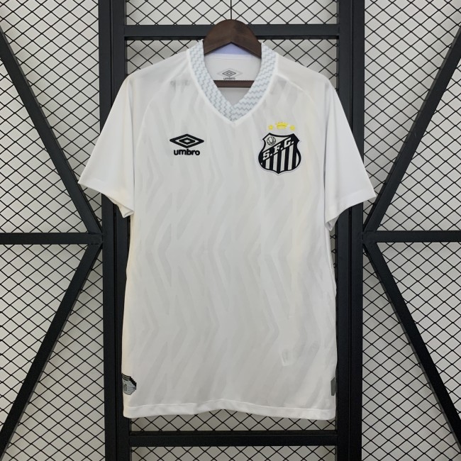 Fan Version 2025-2026 Santos Home Soccer Jersey Football Shirt