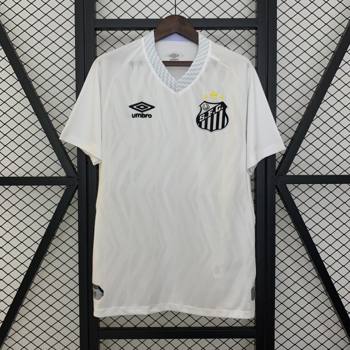 Fan Version 2025-2026 Santos Home Soccer Jersey Football Shirt