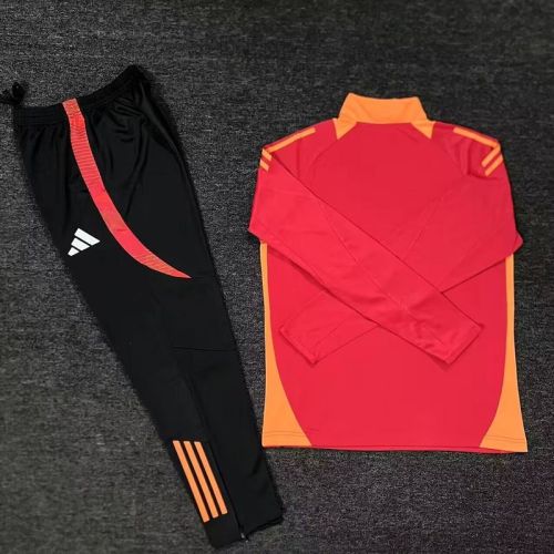 2025-2026 Benfica Red/Yellow Soccer Training Sweater and Pants Football Kit
