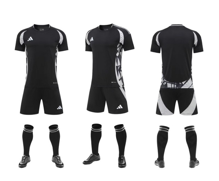 AD R024 Blank DIY Soccer Training Uniforms Men's Custom Jersey and Shorts