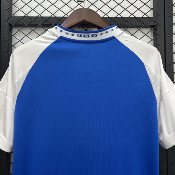 Fan Version 2025-2026 Cruzeiro Home Football Shirt Soccer Jersey