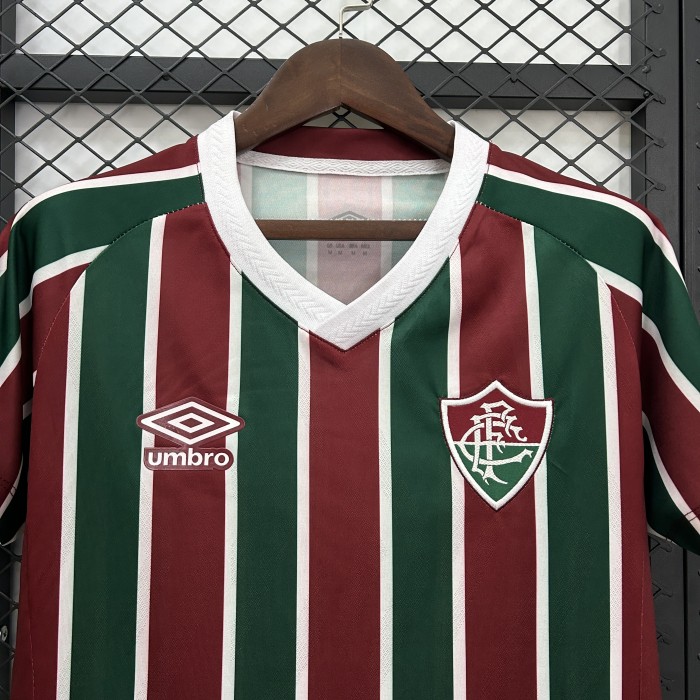 Women Fluminense 2025-2026 Home Soccer Jersey Girl Football Shirt
