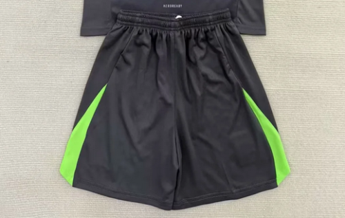 Fan Version 2025-2026 Tigres Black Goalkeeper Soccer Shorts Football Shorts