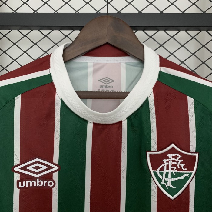 Fan Version 2025-2026 Fluminense Home Soccer Jersey Football Shirt